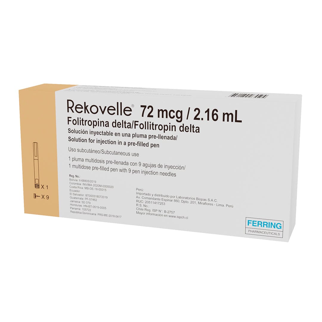 Rekovelle 72 mcg/2.16 mL X 1 Jeringa Inyectable FERRING